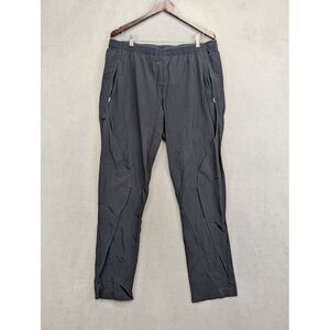 PASKHO XXL (38x32) Men's  Pants BLACK Nylon Elstane Stretch 2XL